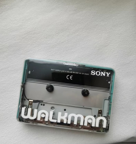 Transparent cassette for - cassette, sony