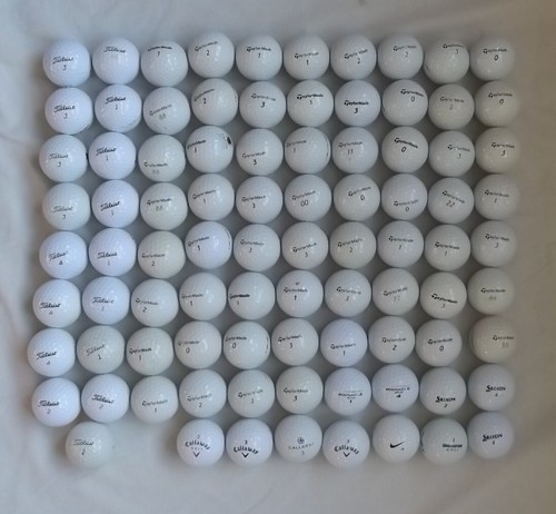 Used golf balls various - golf, balls,