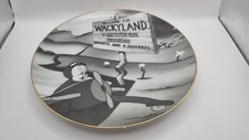 Porky Pig Wackyland Gold Plate Rim Warner Bros Collectors Art Gallery  No. 788