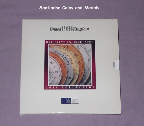 1991 royal mint brilliant - mint,