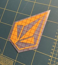 Volcom Stone Yellow / Die Cut Sticker / Surf / Snowboard / Medium / 15cm Tall