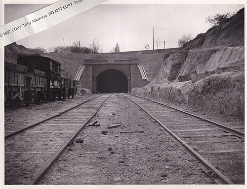 Carrington railway tunnel - railway,