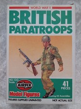 Airfix 01723-9 HO/OO Figures BRITISH PARATROOPERS Vintage Set