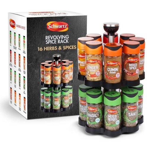 Schwartz rotating spice rack - schwartz,