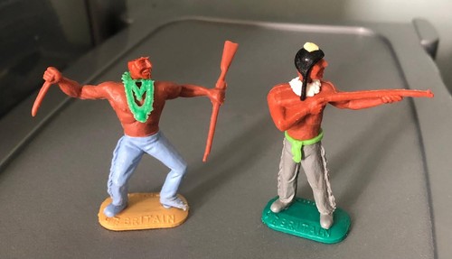 Timpo swoppet indians with - timpo,