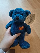FAO Schwarz Jelly Belly Blue Teddy Bear