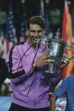 Rafael Nadal Hand Signed Photo