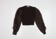 Zara Women's Brown Balloon