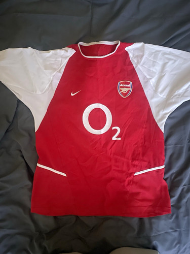 Nike arsenal 2002 home shirt - arsenal,
