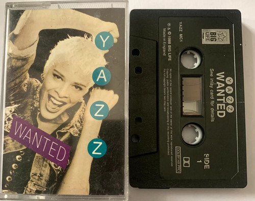 Yazz wanted tape cassette - wanted,