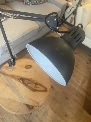 Black swing arm - clamp, desk