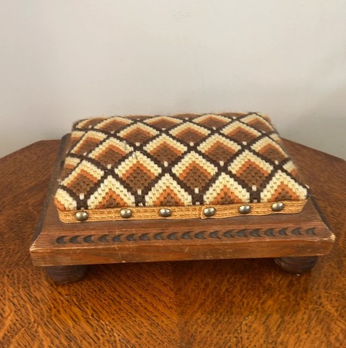 Vintage wooden tapestry