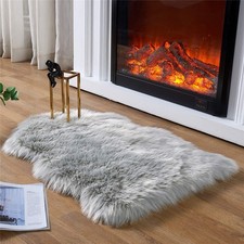 Faux Fur Sheepskin Style Rug