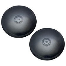 2x Round Magnet Rubber Cover -