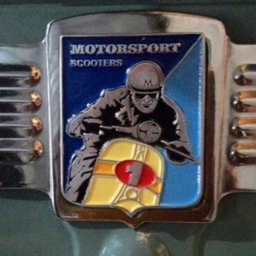 Vintage badge vespa - ,