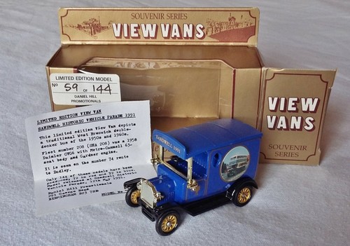 Lledo view van model t - van,