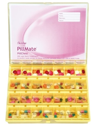 Pillmate pillchest daily - 2x, 4x