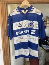 QPR MENS SHIRT SIGNED WITH COA