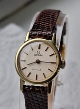 Ladies Omega Deville Gold plated manual watch 19mm cal 1100 ref 511 0552 working