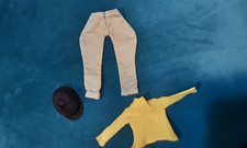 1974 vintage Sindy  'Horse and Jodphurs' complete yellow top narrow jodhpurs hat