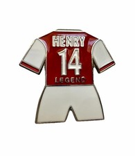 Arsenal Shirt Pin Badge Thierry Henry