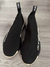 Moschino Love Trainers Sock