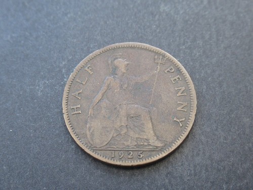 1925 george bronze - bronze, half