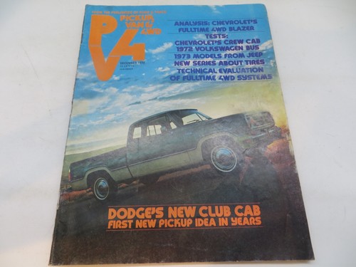 Pv4 pickup van 4wd magazine - van,