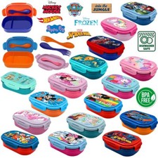 20cm BPA-Free Plastic Lunch Boxes Kids School Picnic Food Storage Lunch Boxes UK