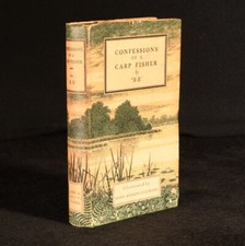 1950 Confessions of a Carp Fisher by BB First Edition Unclipped Dust Wrapper...