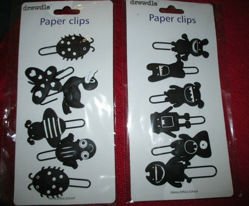 Novelty paper clips - 6,