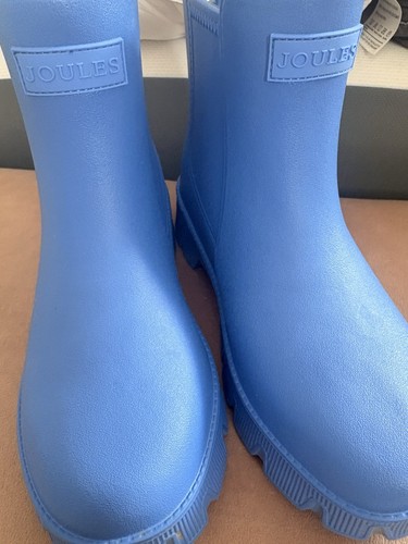 Joules blue ankle wellies size - wellies,