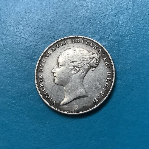 1858 sixpence victoria british - victoria,