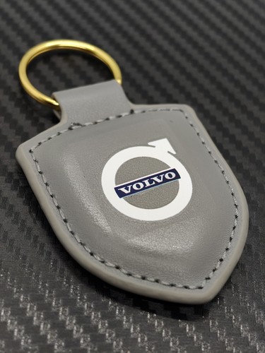 Volvo pendant keyring grey new - keyring,