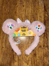 BBC Children In Need Pink Pudsey Bear Fluffy Ears Headband Costume Accessory New
