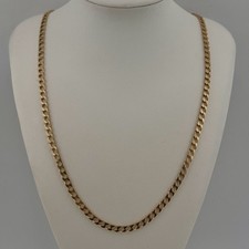 9ct Gold Square Curb Link