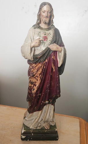 Large antique french statue - french, of
