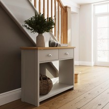 Grey Hallway  Console Table
