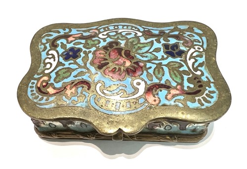 Antique jewelry trinket box - antique,