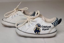 Vintage OshKosh Bgosh Teddy Bear Engineer Sneakers Size 2