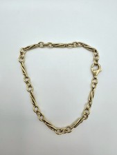 9ct Gold Fancy Bracelet 8.3" -
