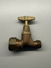 Yorkshire Kuterlite Stop Tap 25mm X  15 DZR  MDPE X Copper New