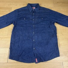Wrangler Denim Shirt Blue