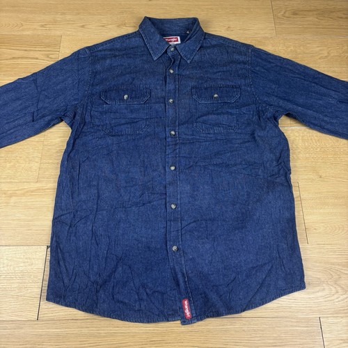 Wrangler denim shirt blue - denim,
