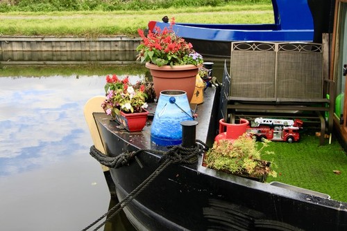 Photo 6x4 canal garden - photo,