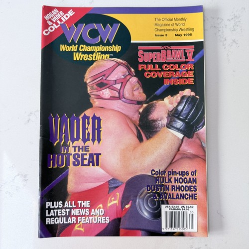 Wcw magazine vgc hulk - wcw,