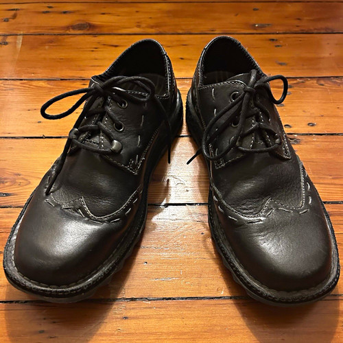 Martens black wingtip - dr.,