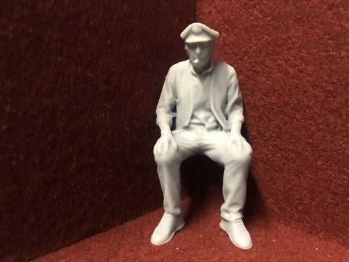 16mm figure scan of a - ,