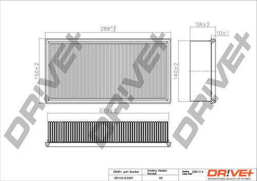 Air filter - filter, dr!ve+