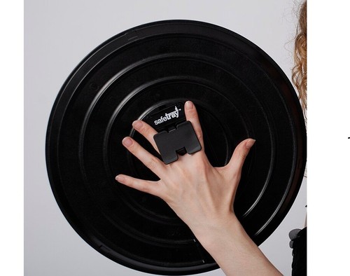 Black safetray trademark - black,